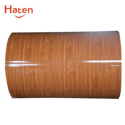 China Construction FEVE Color Wood Coating Aluminum Spool for sale