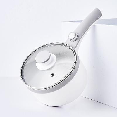 China Factory Price Easily Cleaned Mini Cooking Pot Multi Function Frying Pan Electric Cooker Non Stick Ceramic Coating for sale