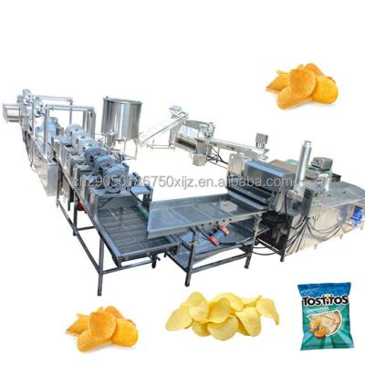 China Industrial Fully Automatic Frozen French Fries Line Chips Machine French Fries Food Processing Machine Potato Production Making Machinery for sale