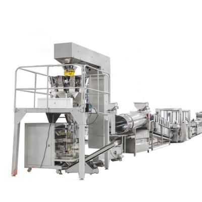 China Full Automatic Electric Heating Food Processing Machine Frozen French Fries Production Line Gas Kerosene Heating Frying Production Line for sale