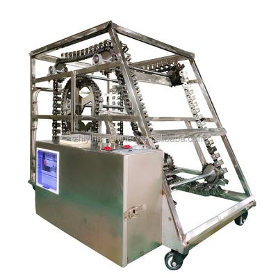 China Adjustable Height BBQ Machine Turnover BBQ Machine Lpg Electric Heating Automatic Heating Customized Fully Automatic BBQ Machine for sale