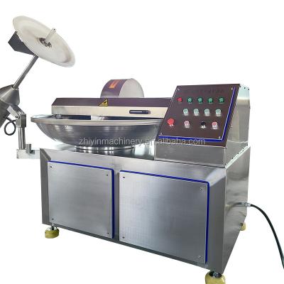 China High Enficiency Machine Meat Chopper Mixing Machine Fish Filling Vegetable Mincing Frequency Conversion Cutting Machine Sausage Cleaver for sale