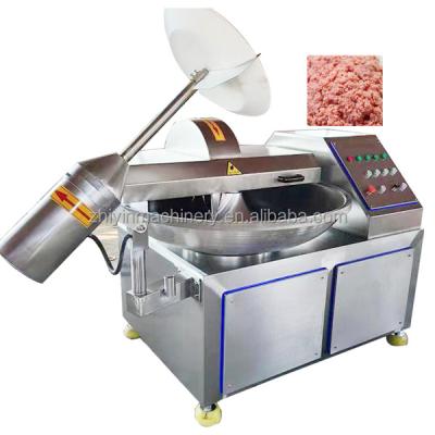 China High Enficiency Pork and Beef Chopper Shrimp Slippery Minced Meat Emulsifying Equipment SUS304 Vegetable Mixing Mincing Machine for sale