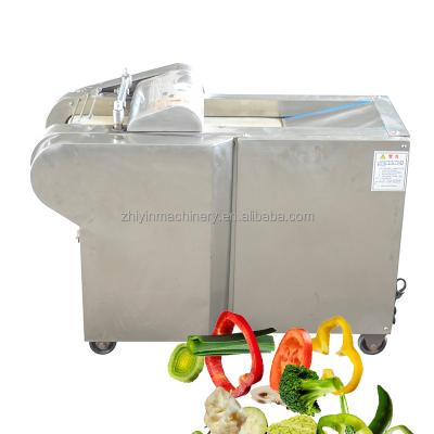 China Cut Dicing Machine Electric Vegetable Root Vegetable Slicer Root Vegetable Slicer 200kg/hour Carrot Eggplant Dicing Slicer for sale