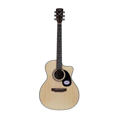 China Sapele SAGA 600 Series College Series Hot Selling Acoustic Guitars 41inch SF600GC for sale