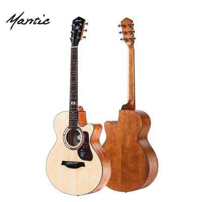 China Hot Selling Mahogany GT-1 Mantic OEM 41 Inch Guitars Strings Wholesale Musical Instruments for sale