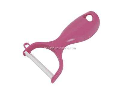 China Lowest Price Sustainable Food Grade Kitchen Peeler Wholesale Ceramic Fruit and Vegetable Peeler for sale