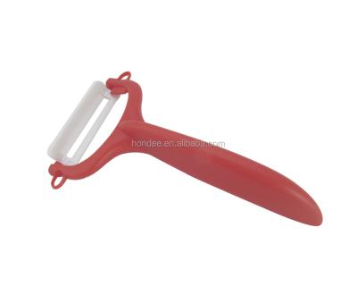 China Wholesale Ceramic Kitchen Easy Control Lowest Price Food Grade Peeler Vegetable Fruit Peeler for sale