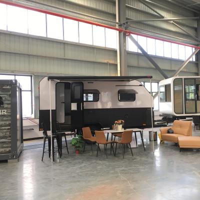 China SAINTFAN SFY008 Motorhome Motorhome Travel Trailer Lightweight Custom Offroad Caravan Offroad Camper For Sale for sale