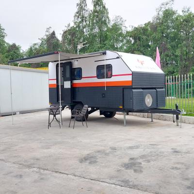 China SAINTFAN SFY008 family travel trailer lightweight camper for sale in China for sale