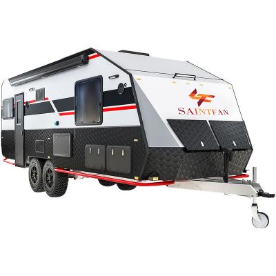 China Light Offroad Trailer Camper Van Travel Van Caravan With Ensuite For Sale for sale