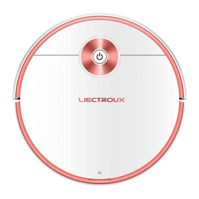 China LIECTROUX T6S Vacuum Cleaning Robot WIFi App Control Map Navigation Electric Control Air Pump Water Tank Voice Prompt for sale