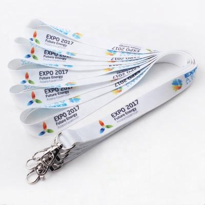 China Wholesale Promotional Custom Gift Dye Sublimation Printing Lanyards Factory Price Polyester Custom Lanyards for sale