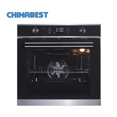 China With large electric LED display and rotisserie bulit-in oven / large cooking single kitchen oven for sale