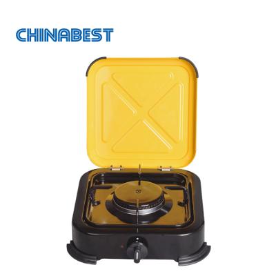 China Hot Selling White Powder Coated Gas Outdoor Camping Stove BG01R for sale