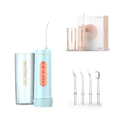 China /DIY mode/spout can be hidden storage suction tube/stainless steel Mini Teeth Water Flosser Machine Cordless Portable Oral Irrigator for Travel Office for sale