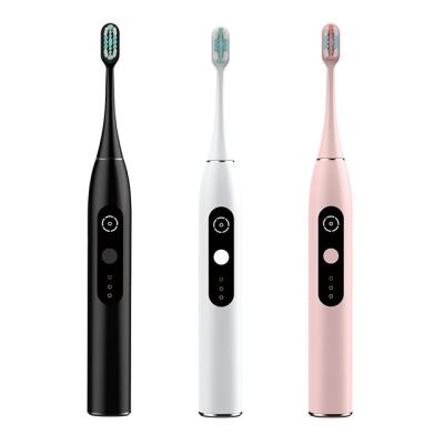 China Sonic Electric Toothbrush Wholesale Electric Powerful Toothbrushes Rechargeable Smart Electric Toothbrush For Adult Use for sale