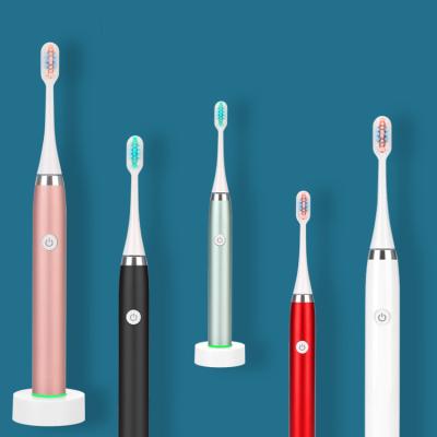 China Sonic Electric Toothbrush OEM Powerful Mite Anti Whitening Rechargeable Adult Smart Electric Toothbrush for sale