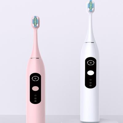 China Powerful Sonic Electric Toothbrush Intelligent Automatic Sonic Electric Toothbrush 5 Modes Tooth Whitening Electric Toothbrush for sale