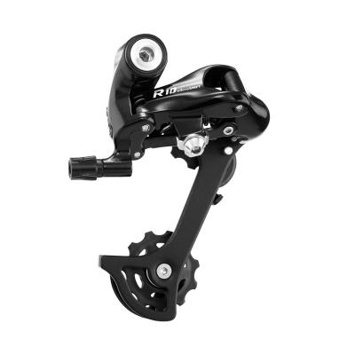 China R10- aluminum rear derailleur, 10s, full Al, medium cage, max cog: 30-34T, total capacity 39T, BLACK for road bike for sale