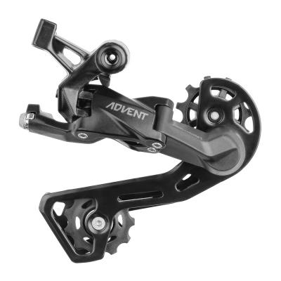 China 1x9s rear derailleur, RD+ active shift, direct cable pull steel microSHIFT ADVENT design, for 40~46T FAN, total capacity 41T for sale