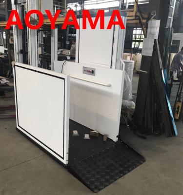 China AOYAMA Hotels Disabled Lift Platform Hydraulic Wheelchair Lift for sale