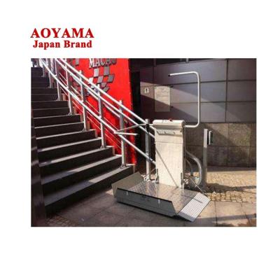 China Hotel door wheelchair lift for disable people stairlift for sale