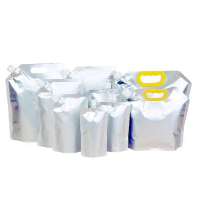 China Moisture Proof Aluminum Foil 220ml~2.5L Liquid Stand Up Pouch With Spout Water Bag for sale