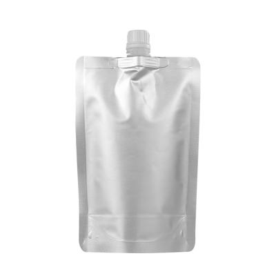 China 350ml Handmade Spouted Liquid Bag Laundry Detergent Pouch Aluminum Foil Spout Pouch for sale