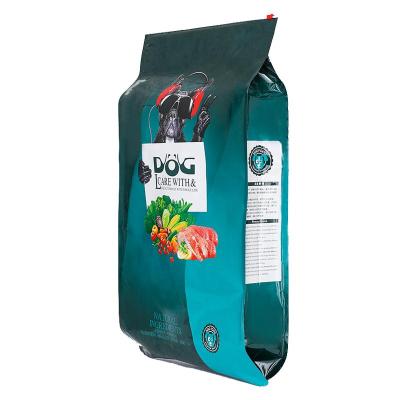 China Wholesale Manufacturer Recyclable 10kg Plastic Bag Dog Food Bag Pet Packaging for sale