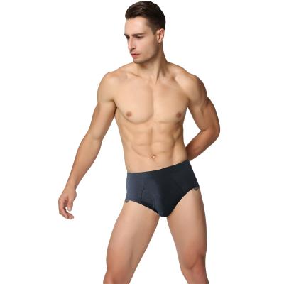 China 2021 Breathable Hits For Amazon Fly Open Front Pouch Breathable Men's Underwear Brief Custom for sale