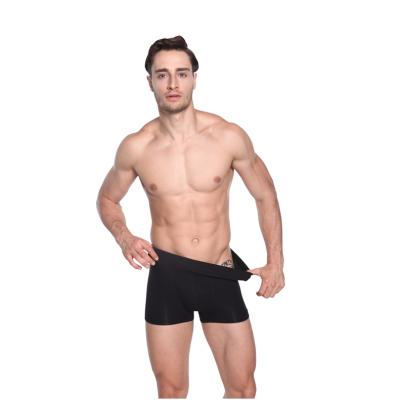 China Wholesale Designer Logo Factory Custom Men's Underwear Breathable Boxer Briefs for sale