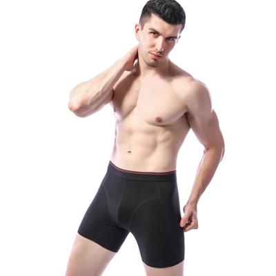 China Amazon Hot Selling Cotton Spandex Breathable Shorts Men Underwear Boxer for sale