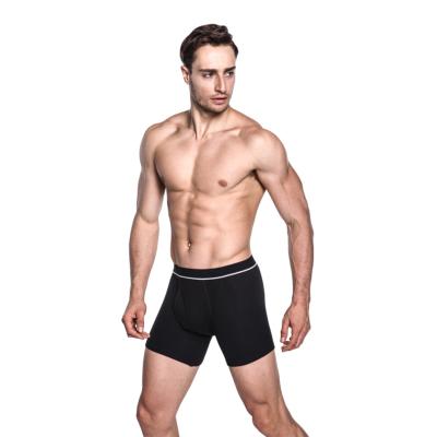 China Breathable Drop Shipping Underwear Mens Comfortable Open Front Pocket Boxer U Shorts Cotton for sale