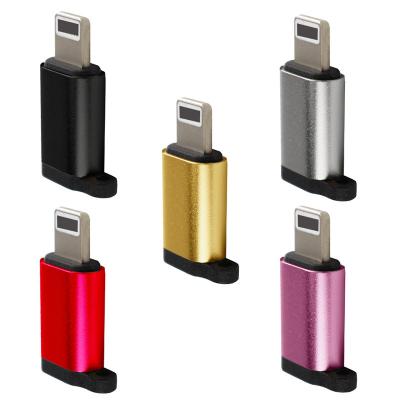 China Aluminum Otg Adapter Usb 3.0 Otg Type C To Type C Otg Usb Lightning Converter Adapter for sale