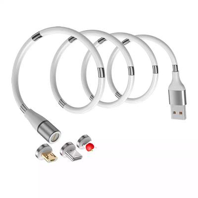 China MP3/MP4 Player 3 In 1Magnetic Usb Charger Cable Amazon Best Seller Phone Cheap Faster Charging Cable for sale