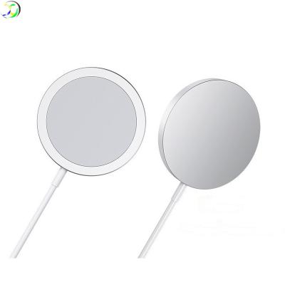 China Magnetic Aluminum Cell Phone QC3.0 Smart Fast Charger QI Mobile Phone Wireless Chargers for sale