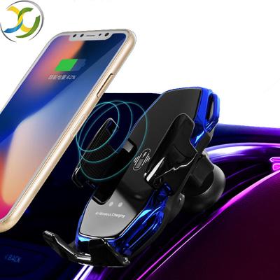 China 15w Qi Wireless Car Charger Portable Fast Wireless Charger Car Mobile Phone Fast Wireless Charger Smart Wireless Charger for sale