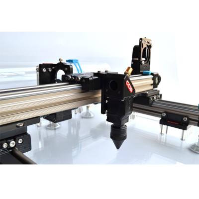 China Industry 4.0 High Precision 9060 Dual Head CO2 Laser DIY Kit For Cloth Wood Cutting for sale