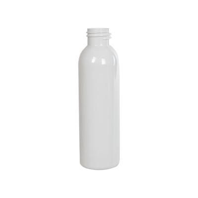 China Spill No. 4 oz. White PET Cosmo Round Bottle With Neck 24-410 for sale