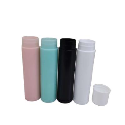 China 5ml Empty Lipstick Plastic Lipstick Tube Personal Care Cosmetic With Plastic Lids for sale