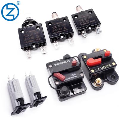 China Waterproof Ignition Protected Breaker 32V 125V 250V 10A 15A 20A 30A 40A 50A 100A 150A Automatic Manual Reset Contact Circuit Breaker 1000A for sale