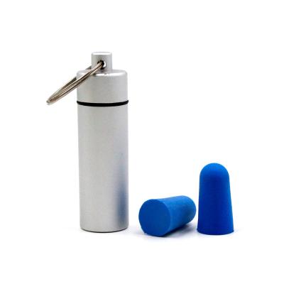 China Safety\Soft\Comfortable\Disposable Free Sample Highly Soft and Non-Toxic PU Foam Earplugs for sale