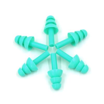 China Sport good quality silicone rubber swimming ear plugs for ears for sale