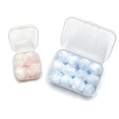 China On Ear Hearing Protection CE Noise Reduction Soft Wax Cotton Ear Snoring Plugs for sale