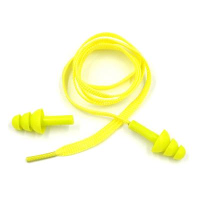 China Loud Environment Noise Reduction Silicone Ear Plugs For Shooting for sale