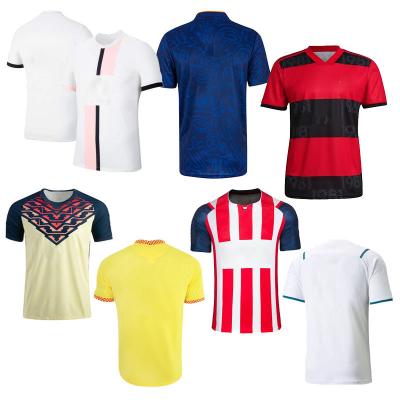 China 2022 Custom Logo Soccer Jersey Set Kids Women Soccer Jersey Sport Print Wear Uniform Kits Cheap Adult White Quick Dry Shirt Custom for sale