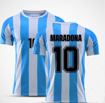 China Fully Customized Quick Dry Sublimation Football Wear Retro Football Team Shirt Soccer Jersey for sale