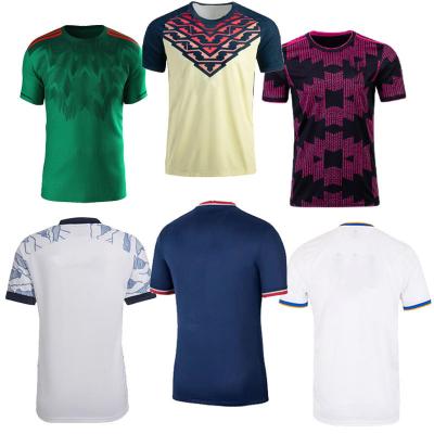 China 100% high quality quick dry thailand football shirt quality camisa de futebol de 2022 wholesale sublimation football tank tops for sale