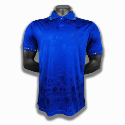 China New Design Style Sport Retro Soccer Jersey Quick Dry Customized Printing Uniforms Set Football Kits Soccer Jerseys for sale